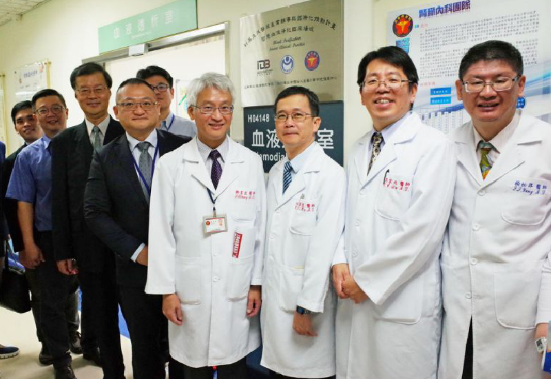 三總智慧血液淨化臨床場域啟用 快速、系統化掌握病患資訊