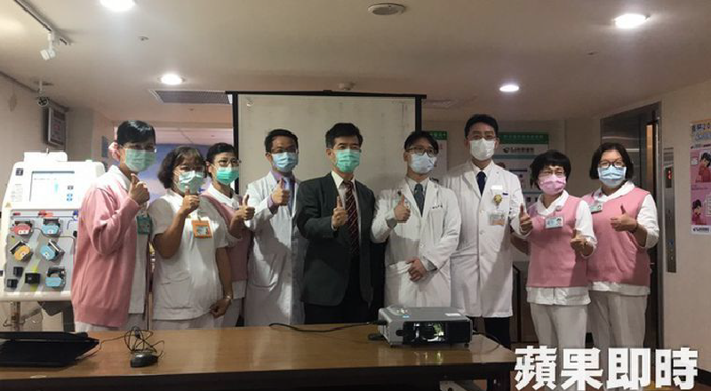 全球首例　武肺重症患者血液淨化3天救回一命