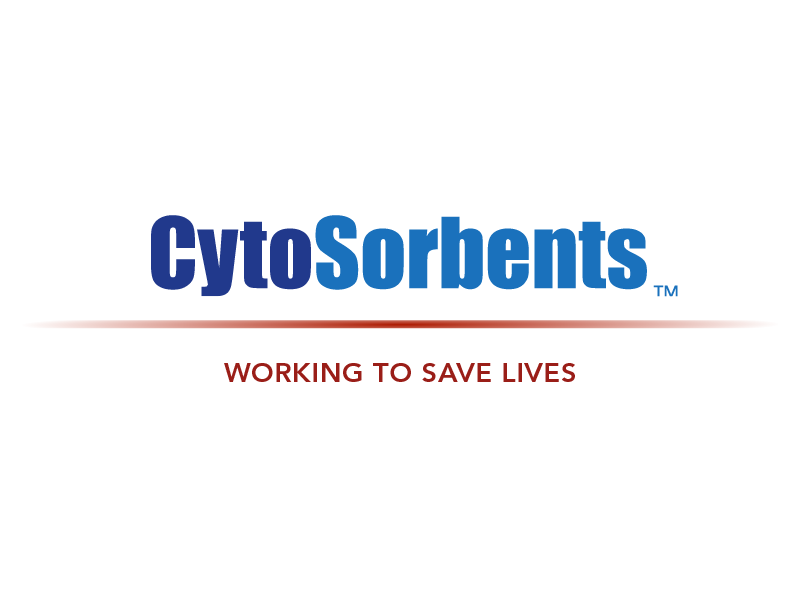 CytoSorbents 公司宣布 CytoSorb® 獲得台灣監管部門批准